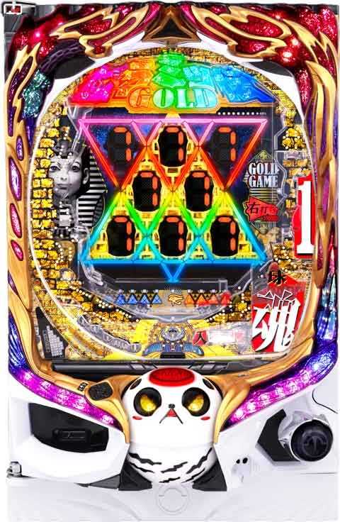 Ｐ一球入魂 ＧＯＬＤピラミッ伝 Ｖ１Ｅ(180ver)